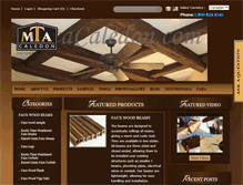 Tablet Screenshot of mtacaledon.com